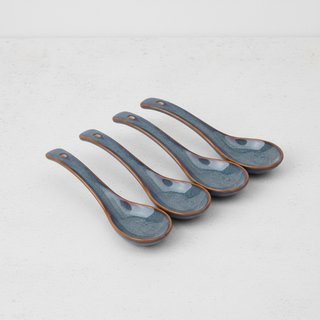 Cuillère Finger Food Stone Frescura 14 cm Set 4 pcs
