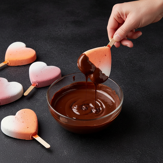 Silikomart GEL03 Heart Gelato Mould Silicone -60°C +230°C