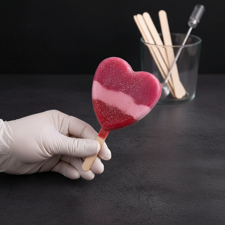 Silikomart GEL03 Heart Gelato Mould Silicone -60°C +230°C
