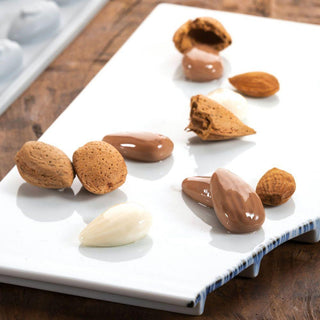 Stampo Silicone Pavoni Almond 30 Impronte 3,4x2,1cm