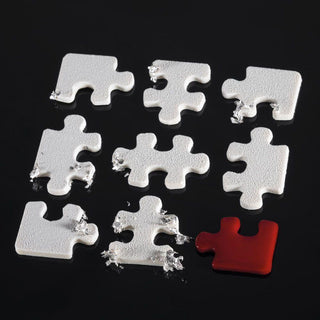 Stampo Pavoni Puzzle GG018 Silicone Platinico 18 Cavità