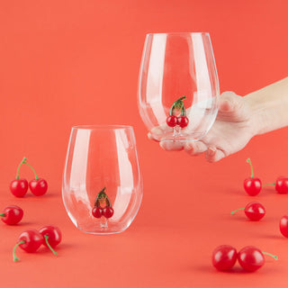 Bicchieri Botanical Balvi Set 2 Design Floreale