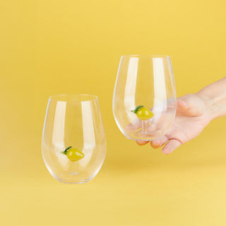 Bicchieri Botanical Balvi Set 2 Design Floreale