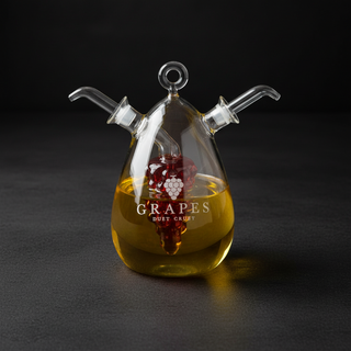 Balvi Grapes Doppel-Ölkanne 450 ml Borosilikatglas