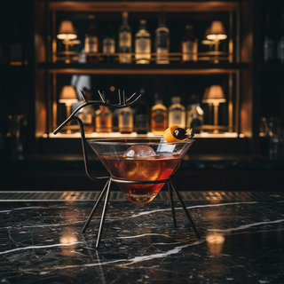PADERNO | DEER GLASS WITH STAND 17.5 CL