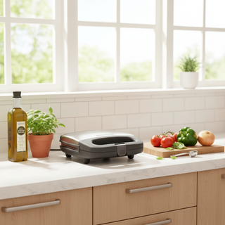 Tostiera Black+Decker in cucina italiana luminosa