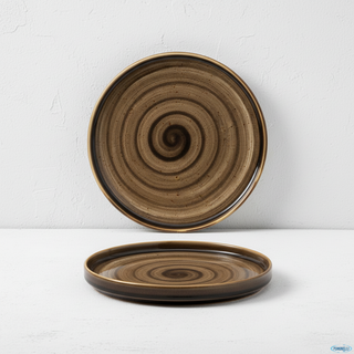 Assiette Coupe Sango Kaden Porcelaine 26 cm