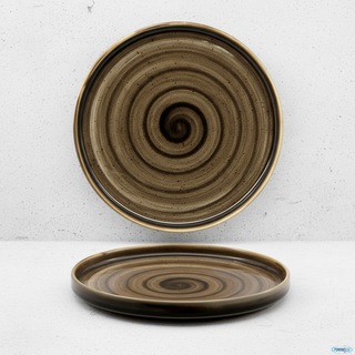 Assiette Coupe Sango Kaden Porcelaine 26 cm