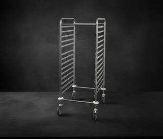 Karel Stainless Steel Trolley 14 Gastronorm 2/1 Pans AISI 304