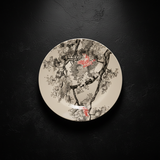 Le Coq Kerasia Alumina Porcelain Plate Ivory 30 cm