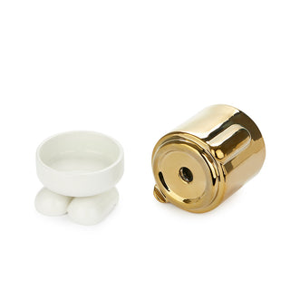 Mini vaso da fiori Mr.Standy Gold Edition ceramica