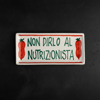 NON DIRLO AL NUTRIZIONISTA con pomodori