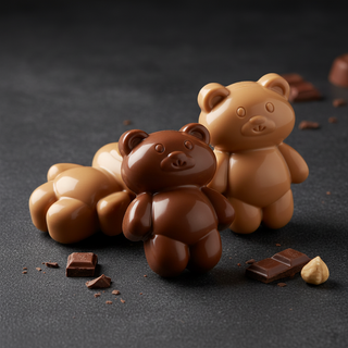 Stampo Teddy Bear Silikomart 68 ml, 8 Cavità