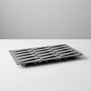 Moule Silicone Carotte Pavoni 15 Cavités 10,5x2,1 cm