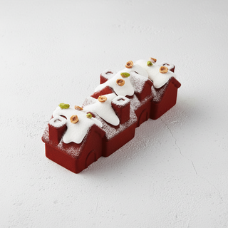 Stampo Silicone Pavoni Chalet KE078 25x8,3 cm