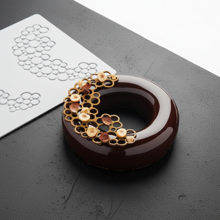 Pavoni Crescent Silicone Mat 30x17.5 cm