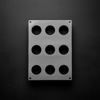 Stampo Uovo Pavoni Silicone Platino 9 Cavità