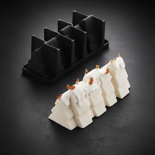 Stampo Bûche Pavoni Forest KE077 Silicone 1065ml