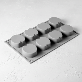 Stampo Half Apple Pavoni GG068 Silicone 50ml