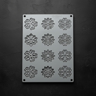 Stampo Silicone Mandala Pavoni 30x20 cm