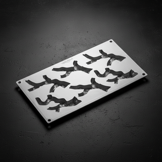 Stampo Silicone Platino Pavoni TREE 6 Cavità 12x6,9cm