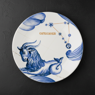 Piatto Presentazione Astrologia 32 cm Le Coq Porcellana