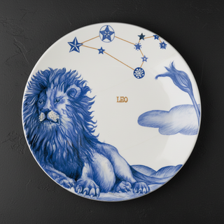 Piatto Presentazione Astrologia 32 cm Le Coq Porcellana