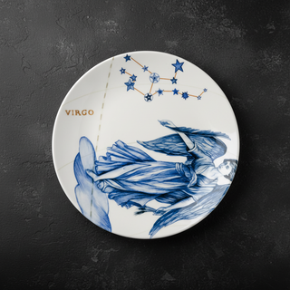 Piatto Presentazione Astrologia 32 cm Le Coq Porcellana