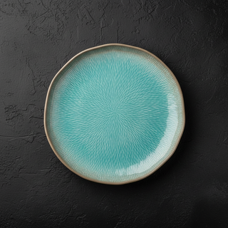 Assiette Feng Maui Porcelaine Triangulaire Design