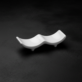 POGGIA POSATE IN PORCELLANA CM 8X3,6