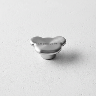 Pomolo Le Creuset orsetto acciaio