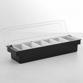 Présentoir Condiments 6 Compartiments Mise en Place HORECA