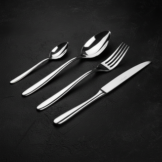 Posateria Gnali Panna Acciaio Inox 18/10 5 mm