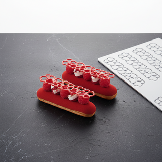 Tappetino Silicone Pavoni Cuori 12x2,7 cm
