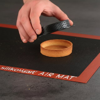 Silikomart Tarte Ring Round Ø 8 cm Microforato
