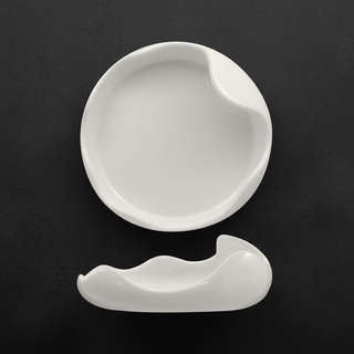 Selecta Organic Porcelain Plate 12–20 cm