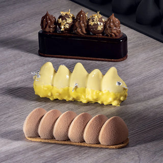Pavoni Domino Platinum Silicone Mould 14 Cavities