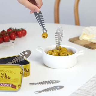 Balvi Stainless Steel Appetiser Forks Set 6