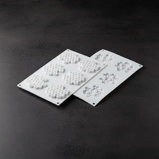 Moule Silicone Silikomart Miel 18 Hexagonal