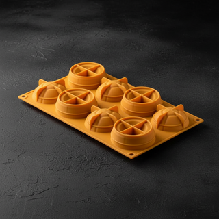 Moule en Silicone Silikomart Michetta 92 Rosaces 30x17,5 cm