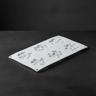 Moule Silicone Silikomart Miel 18 Hexagonal