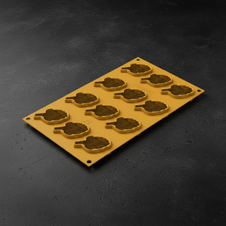 Stampo Carciofo 28 ml Silikomart Naturae 12 Cavità