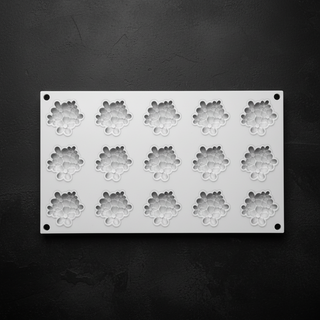 Stampo Silicone Silikomart Flora 15 Cavità Floreale