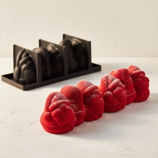 Stampo Silicone Pavoni Santa Log KE084 25,4x10,3 cm