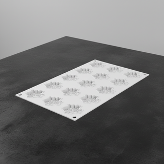 Stampo Silicone Silikomart Flora 15 Cavità Floreale