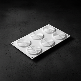 Stampo Tourbillon Silikomart 28 ml Silicone Platino