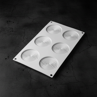 Stampo Tourbillon Silikomart 28 ml Silicone Platino