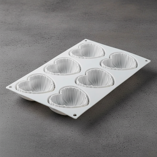 Stampo Silicone Lovely 110 - 6 Cavità 110ml