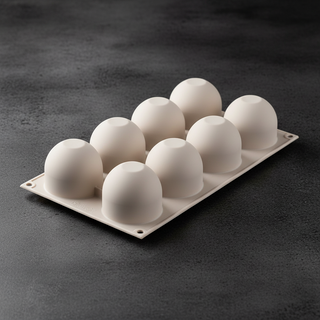 Moule Silikomart Puff 8 Cavités Silicone Platine