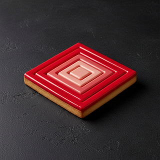 Silikomart Square Tarte Ring 20x20 H2 Perforated